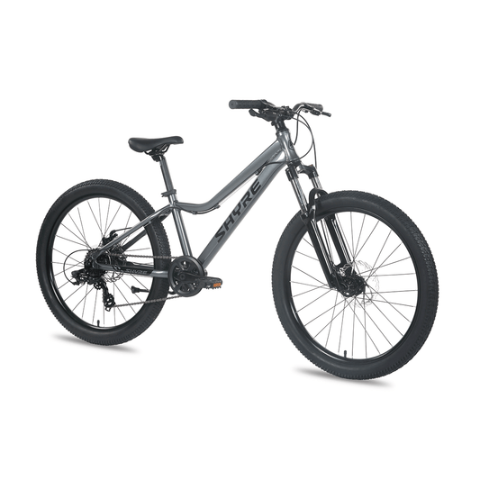 Shyre Eastie 24" Wheels Kids Bike - Charcoal Grey