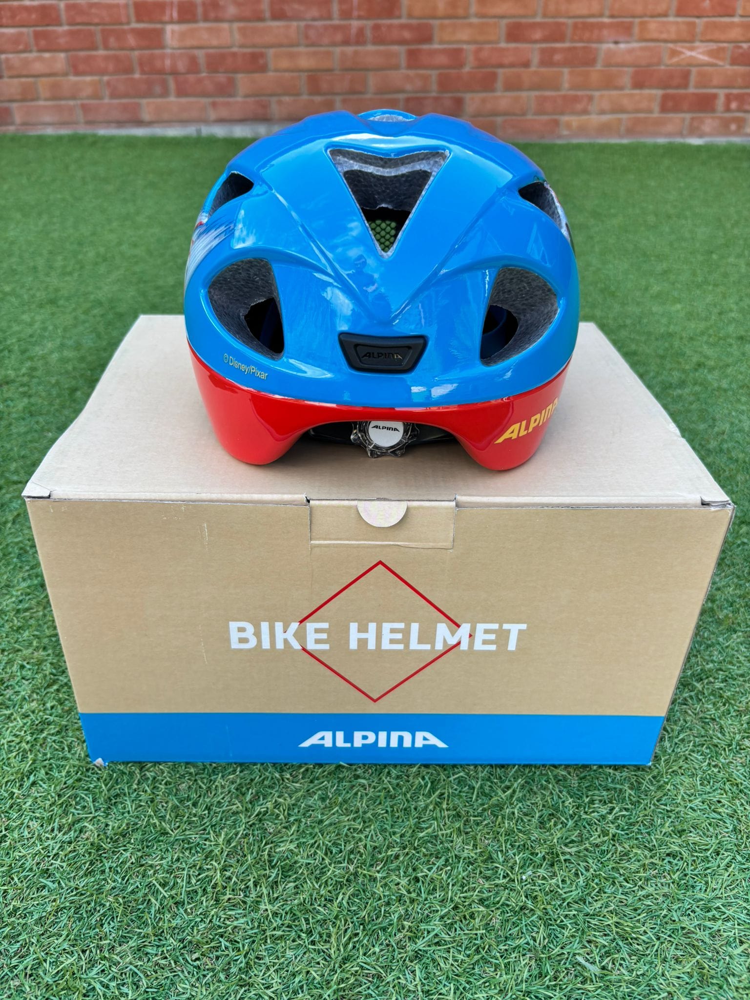 Alpina Ximo Disney Cars Helmet 45cm to 49cm Shyre Bikes Alpina Ximo Disney Cars Helmet 45cm to 49cm Shyre Bikes