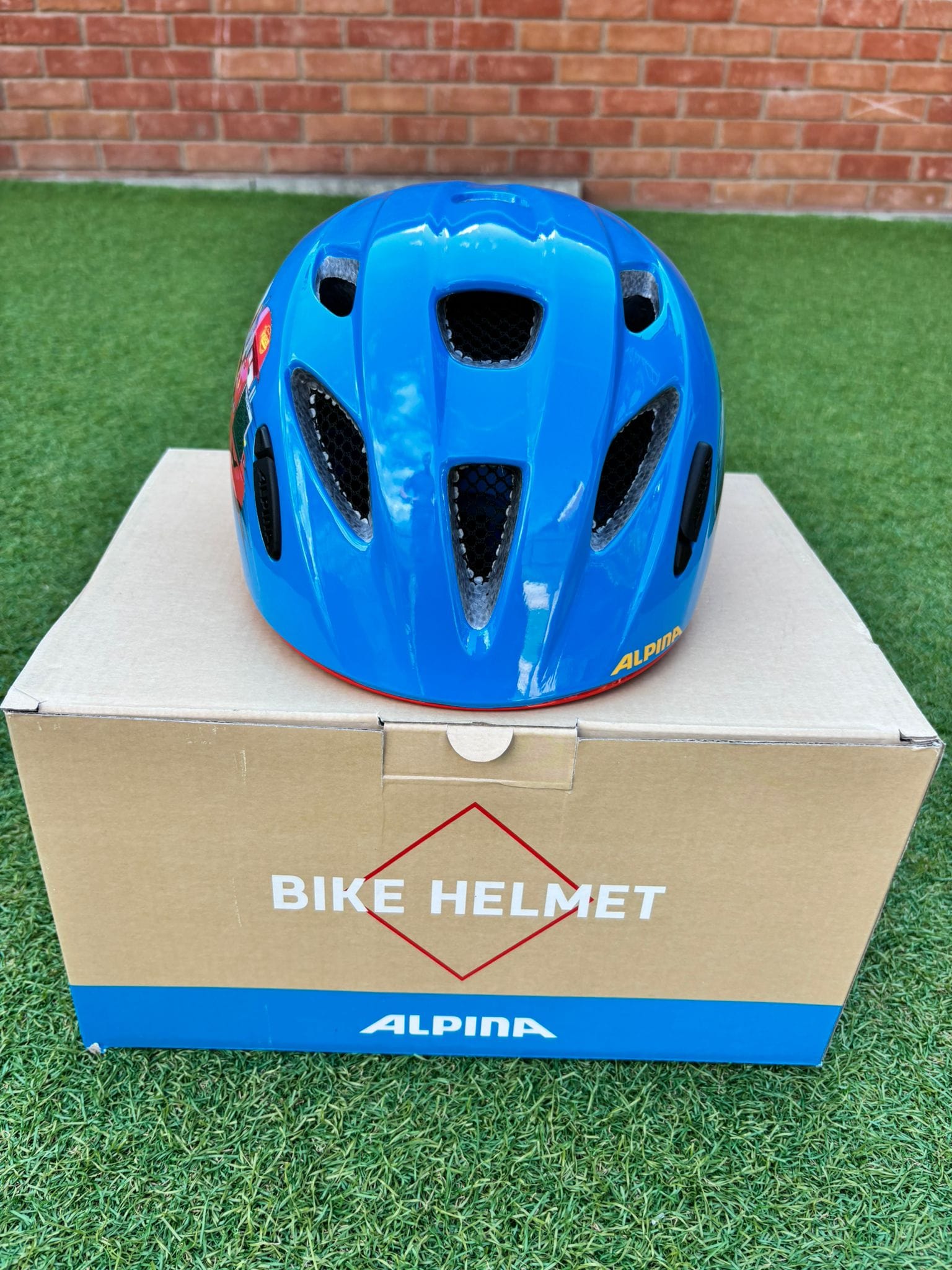 Alpina Ximo Disney Cars Helmet 45cm to 49cm Shyre Bikes Alpina Ximo Disney Cars Helmet 45cm to 49cm Shyre Bikes