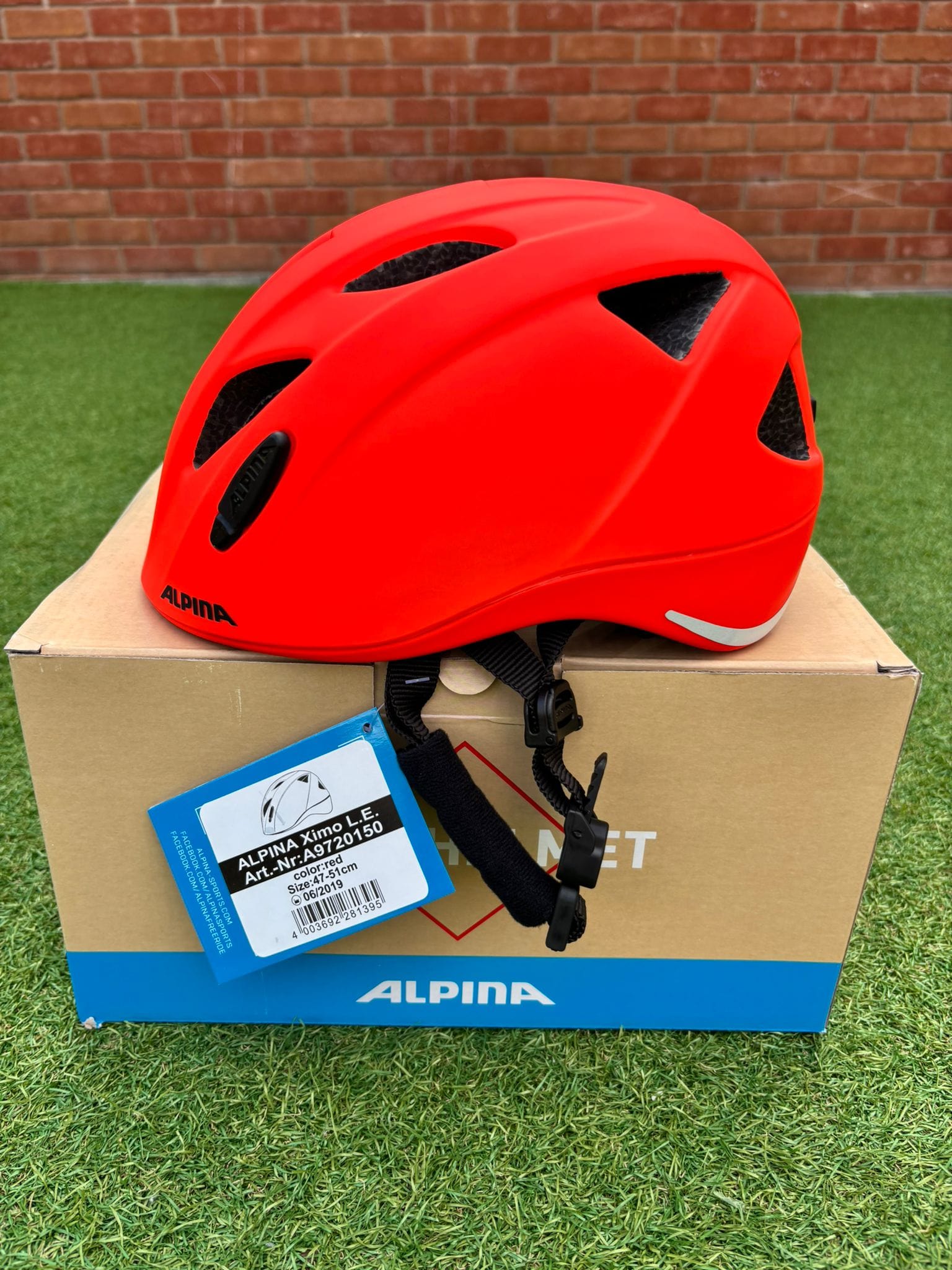 Alpina Ximo LE Helmet Red 47cm - 51cm