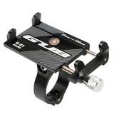 Black Aluminium Bicycle Phone Holder - GUB G-81