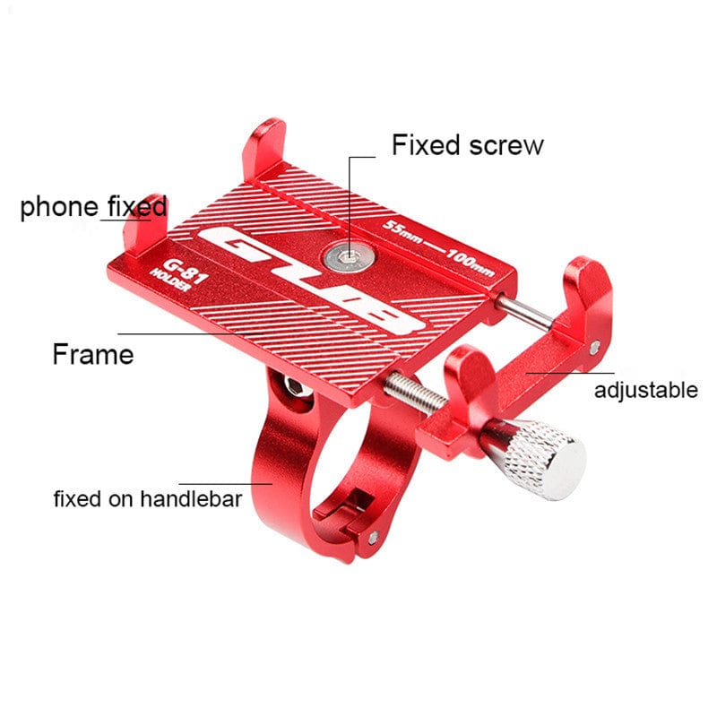 Aluminium Bicycle Phone Holder - GUB G-81
