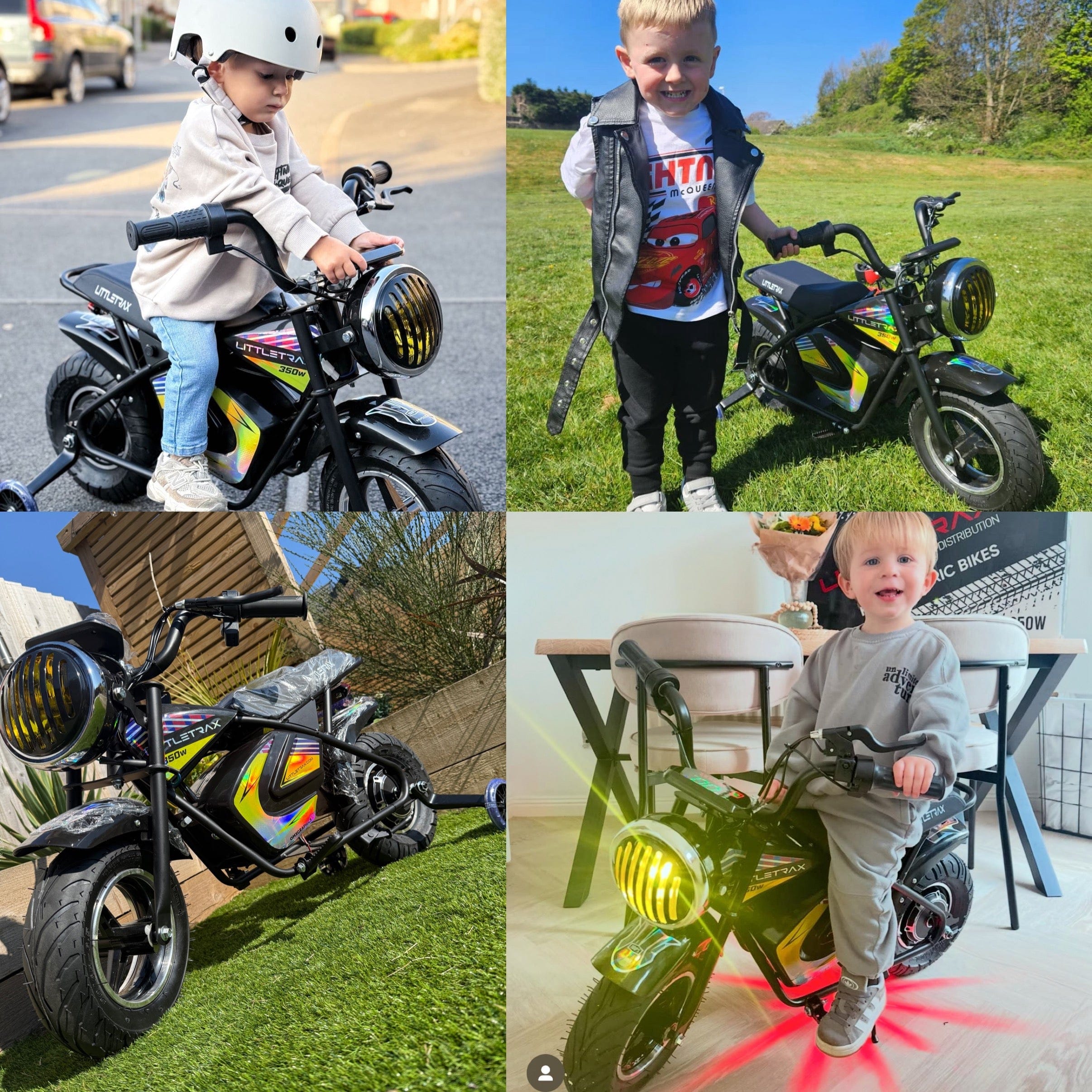 Award winning 350w 36v Kids Electric Bike – Ages 3 to 12+ ride on dirt bike