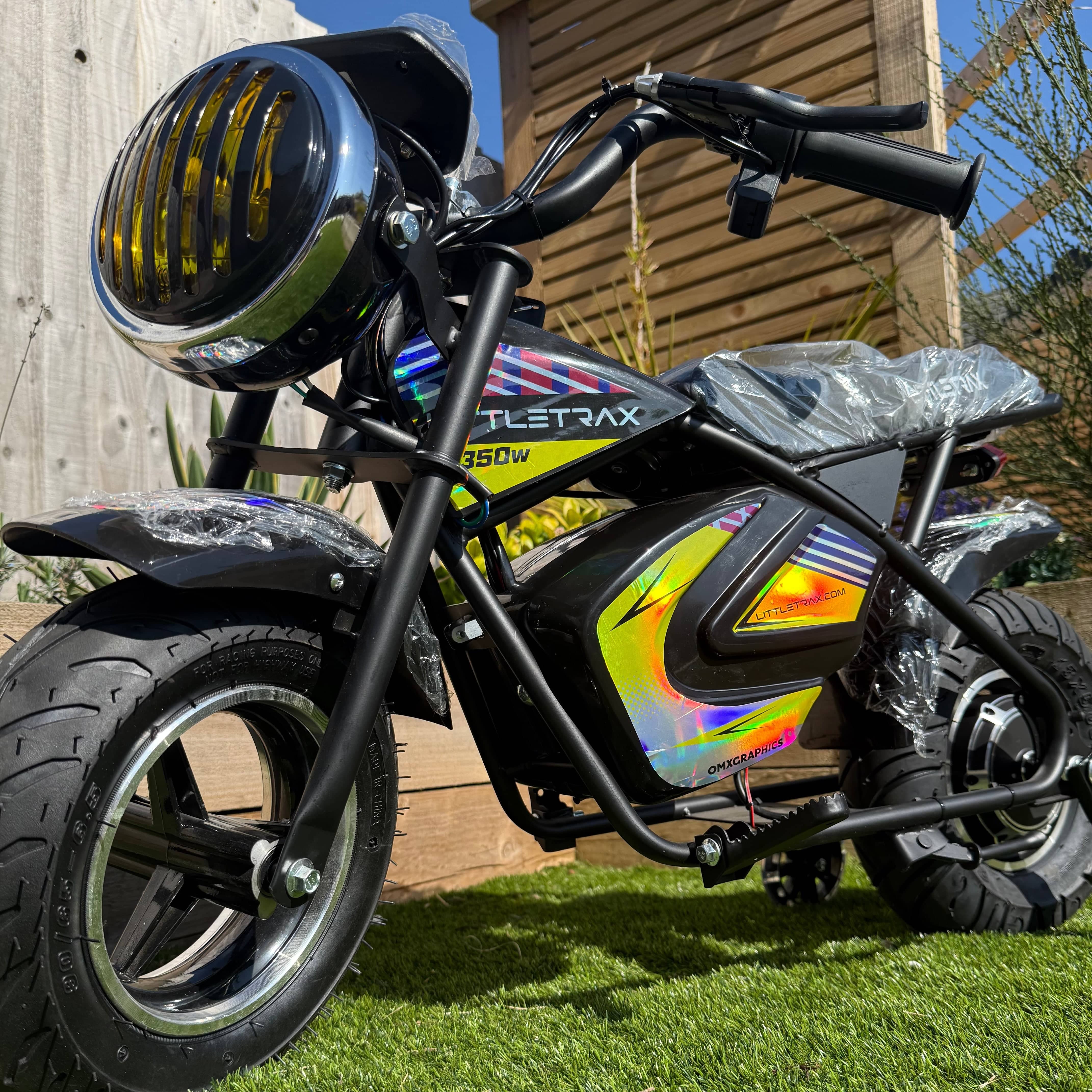 Littletrax 350W Kids Electric Bike – Ages 3 to 12+ ride on monkey bike