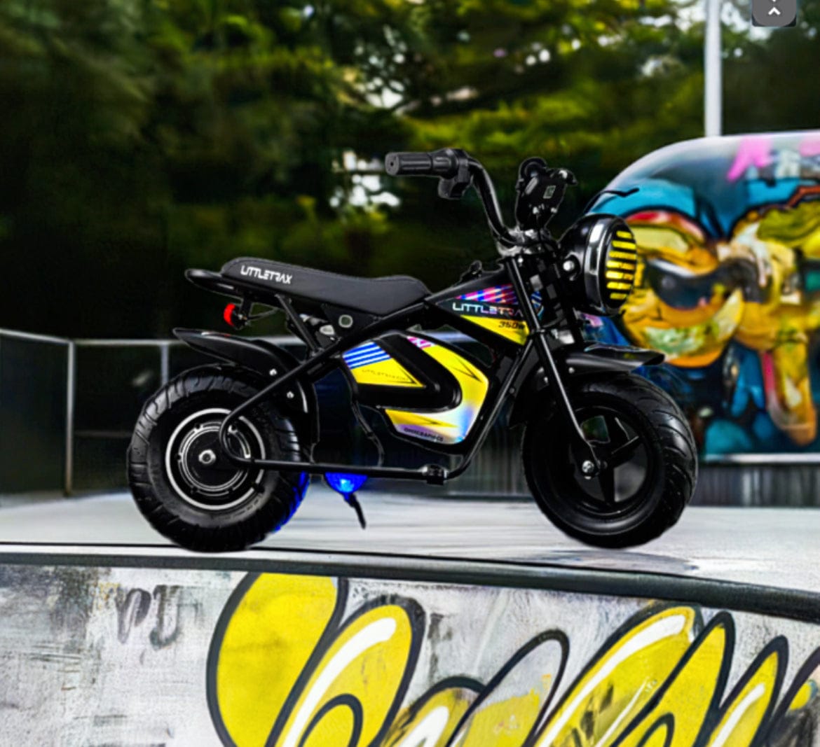 Littletrax 350W Kids Electric Bike – Ages 3 to 12+ ride on monkey bike