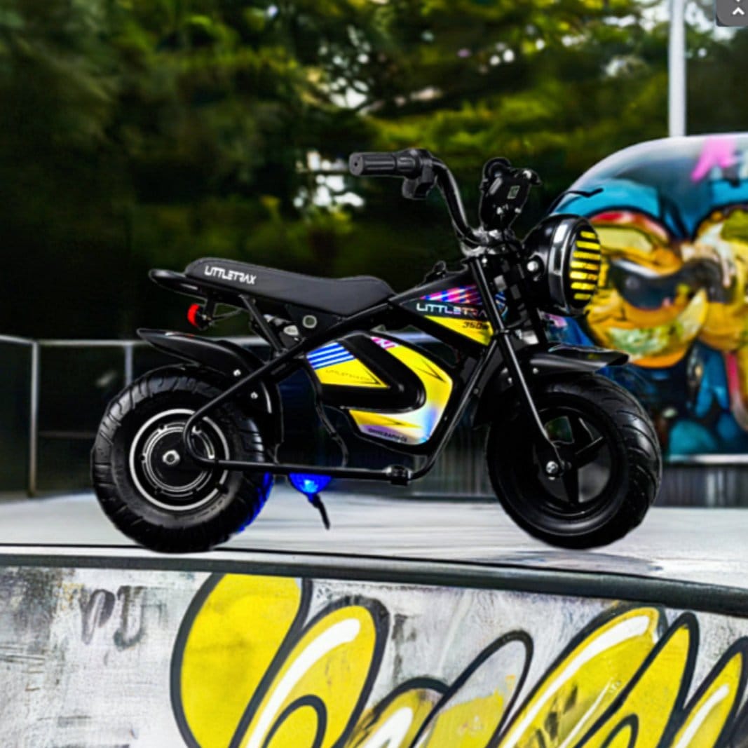 Littletrax 350W Kids Electric Bike – Ages 3 to 12+ ride on monkey bike