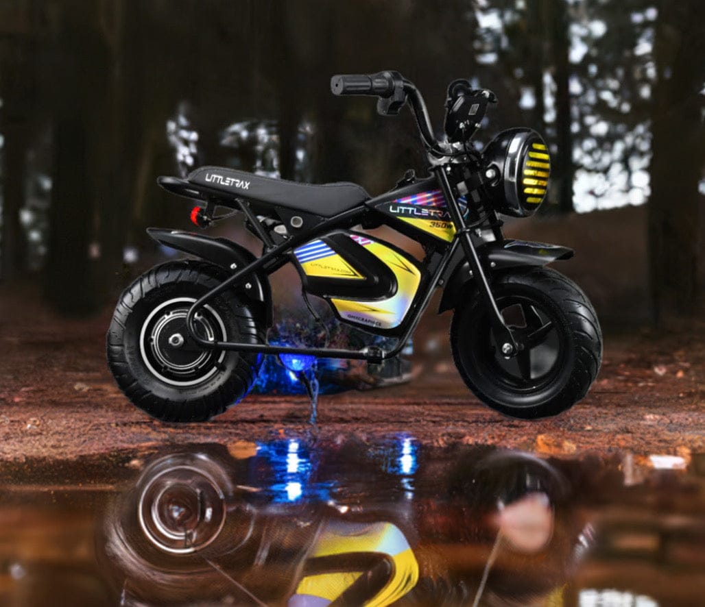 Littletrax 350W Kids Electric Bike – Ages 3 to 12+ ride on motorbike