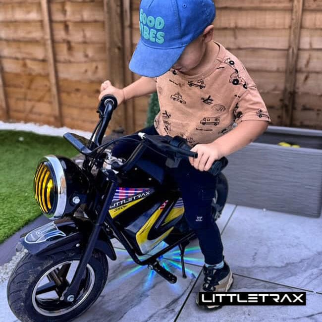 Littletrax 350W Kids Electric Bike – Ages 3 to 12+ ride on motorbike