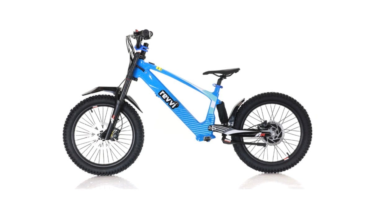 Blue New Revvi 20" Electric Bike