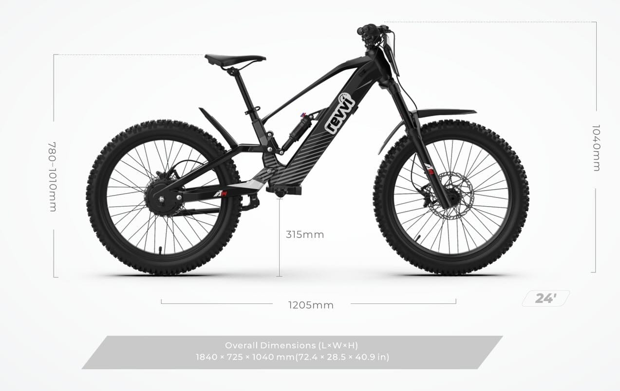 New Revvi 24" Electric bike