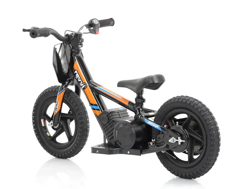 Orange Revvi 12" Kids Electric Bike