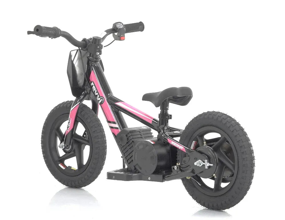 Pink Revvi 12" Kids Electric Bike