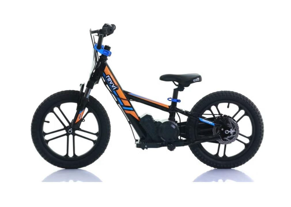 Orange Revvi Junior 16” Plus Electric bike