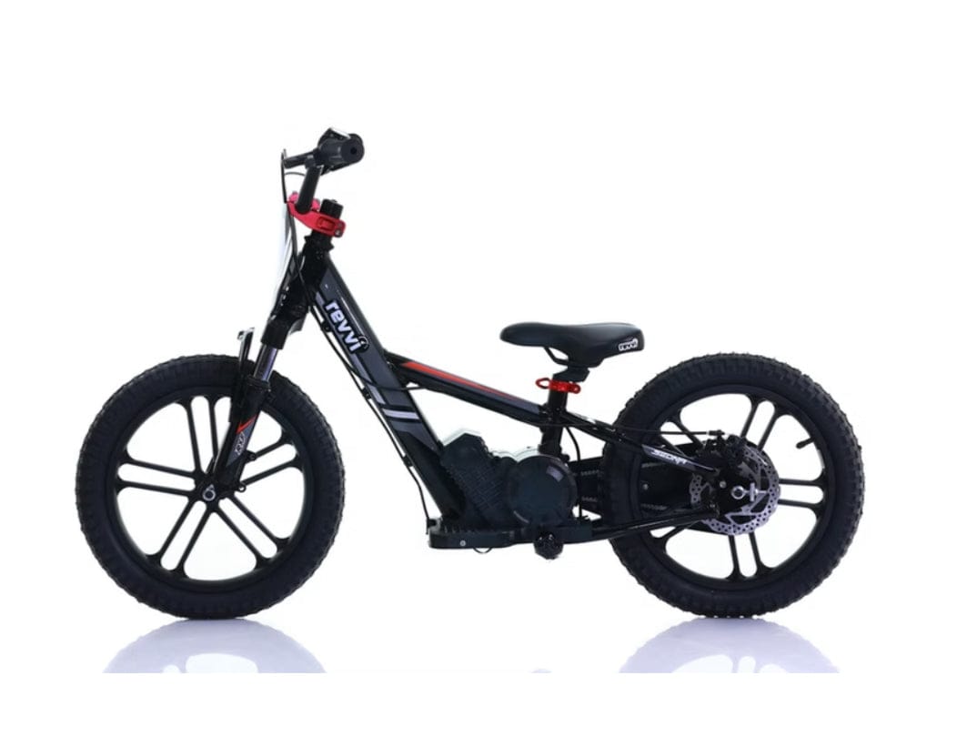 Black Revvi Junior 16” Plus Electric bike