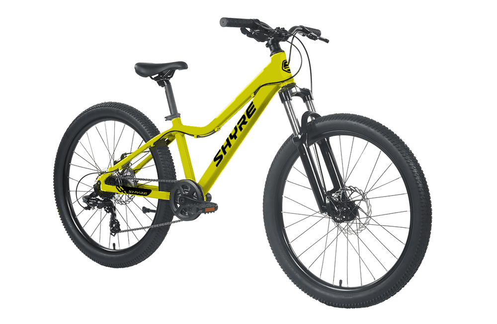 Acid Lime Shyre Eastie 24" Wheel Kids Mountain Bike