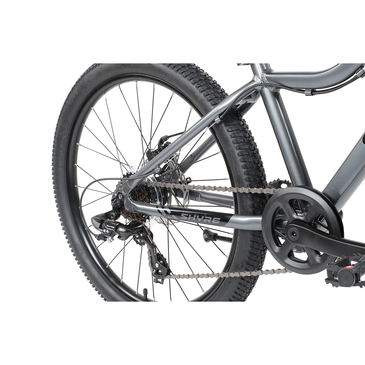 Shyre Eastie 24" Wheels Kids Bike - Charcoal Grey