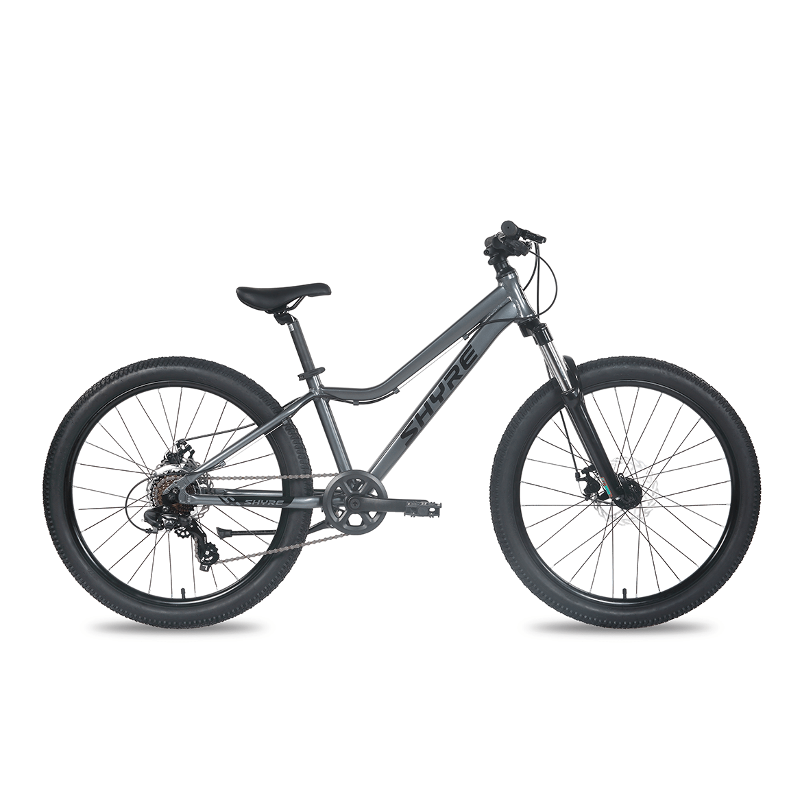 Shyre Eastie 24" Wheels Kids Bike - Charcoal Grey