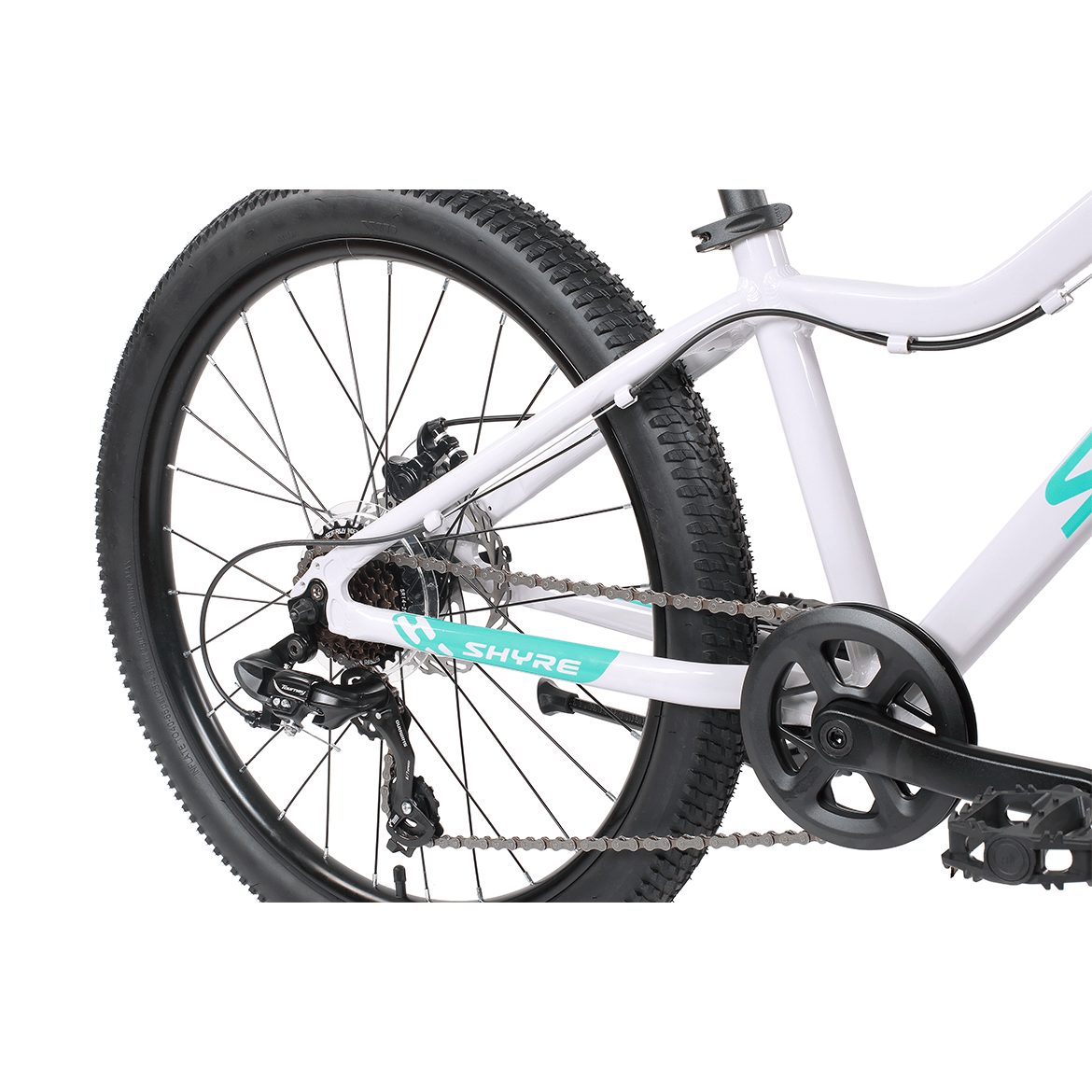 Shyre Eastie 24" Wheels Kids Bike - Light Grey