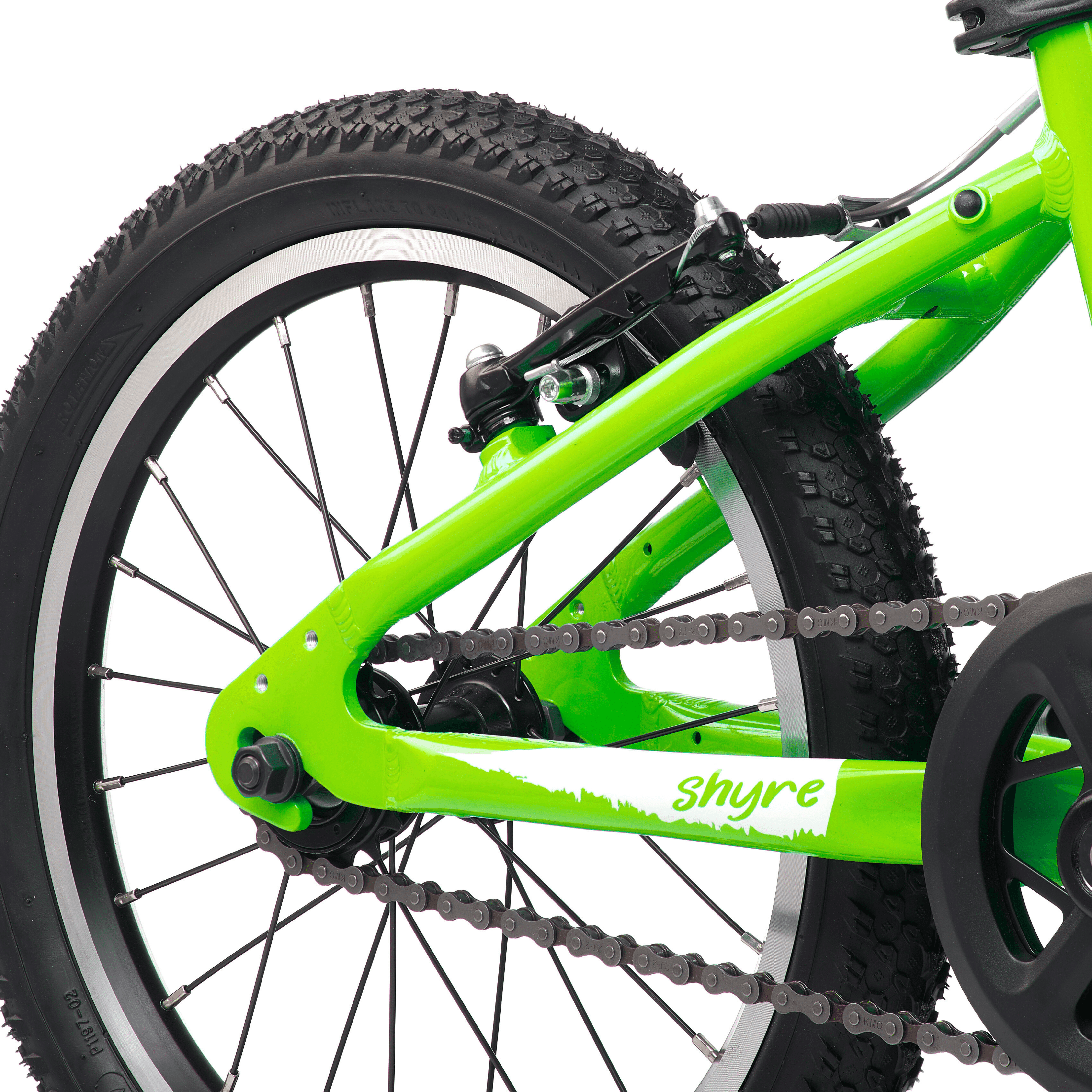 Shyre Hopton 16" Wheels Kids Bike - Green