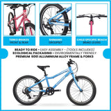 Shyre Hopton 20" Wheels Kids Bike - Blue