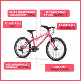 Shyre Hopton 20" Wheels Kids Bike - Pink