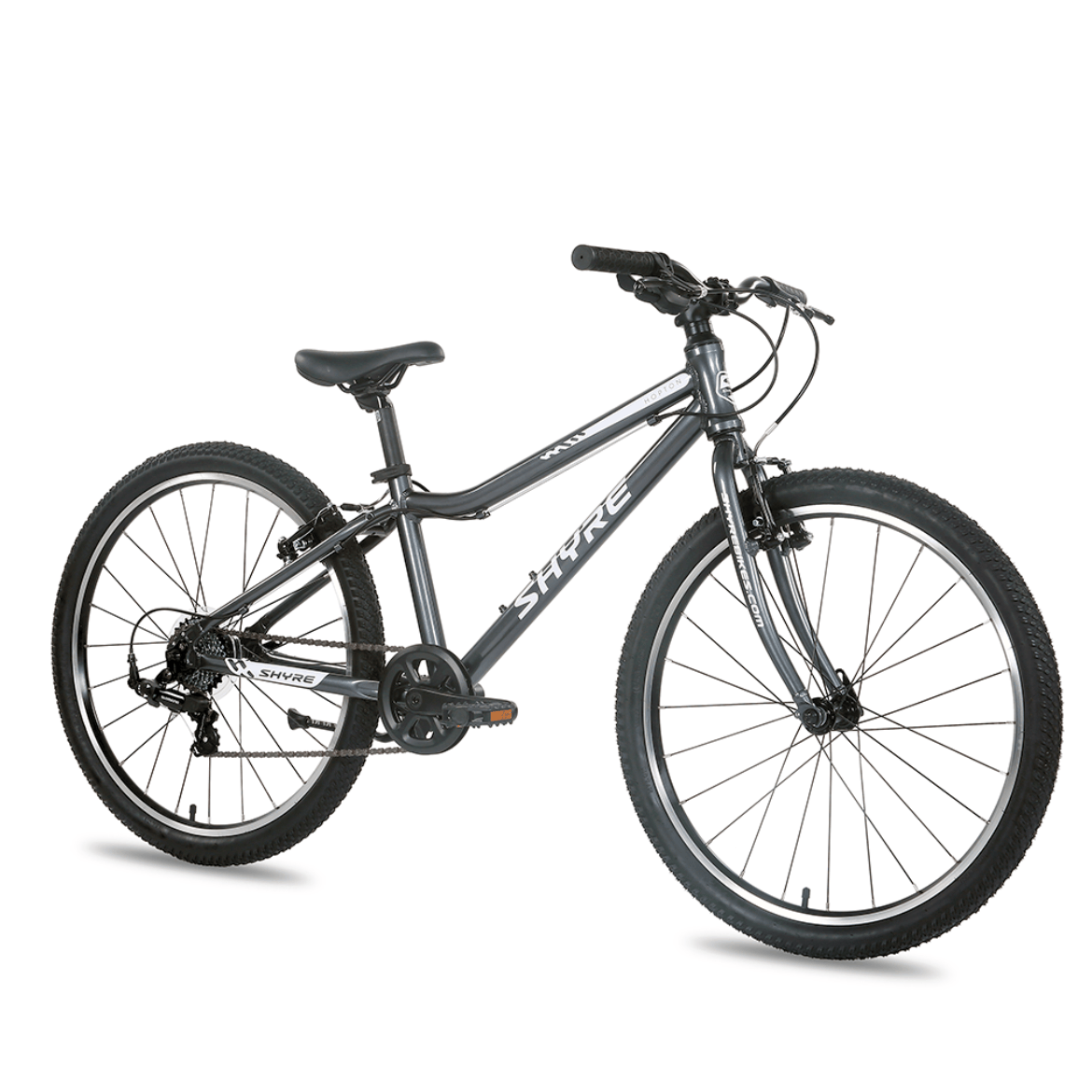 Grey Shyre Hopton 24" Wheel Kids Hybrid Bike