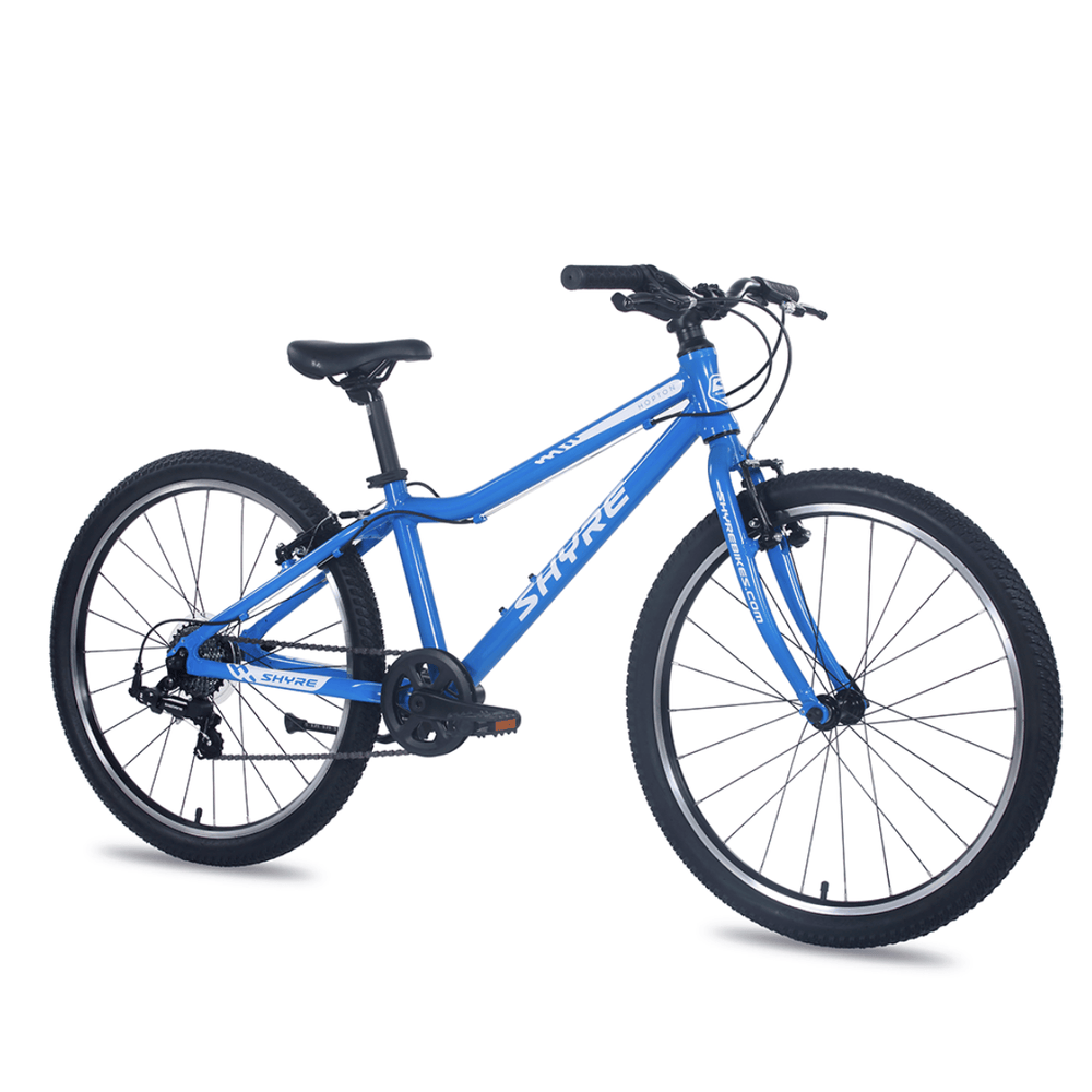 Blue Shyre Hopton 24" Wheel Kids Hybrid Bike
