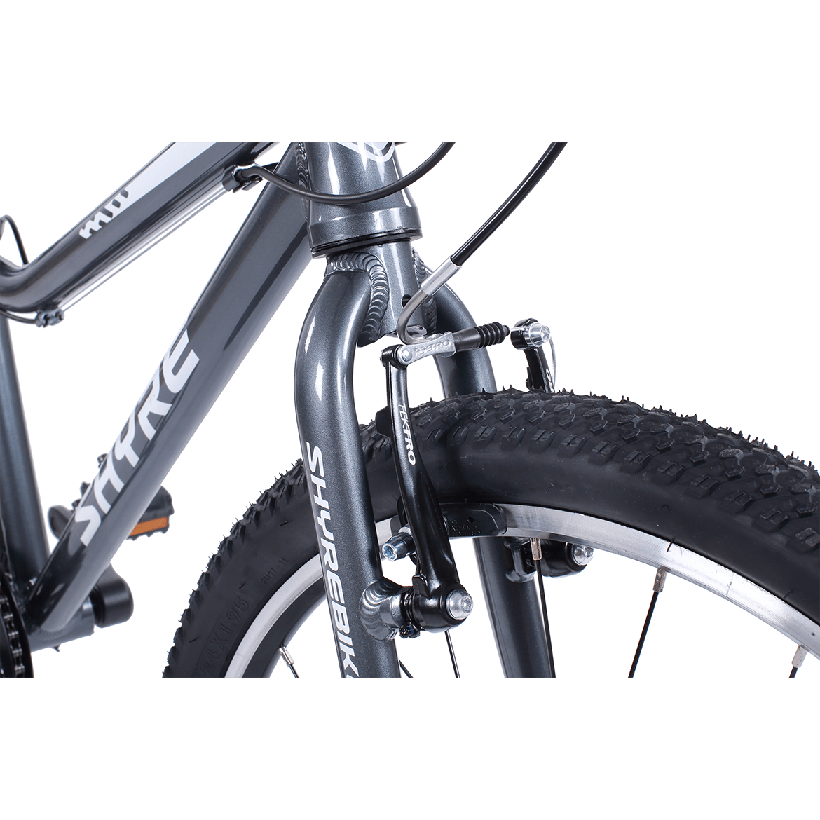 Shyre Hopton 24" Wheels Kids Bike - Grey