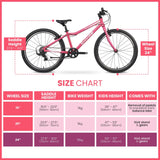 Shyre Hopton 24" Wheels Kids Bike - Pink