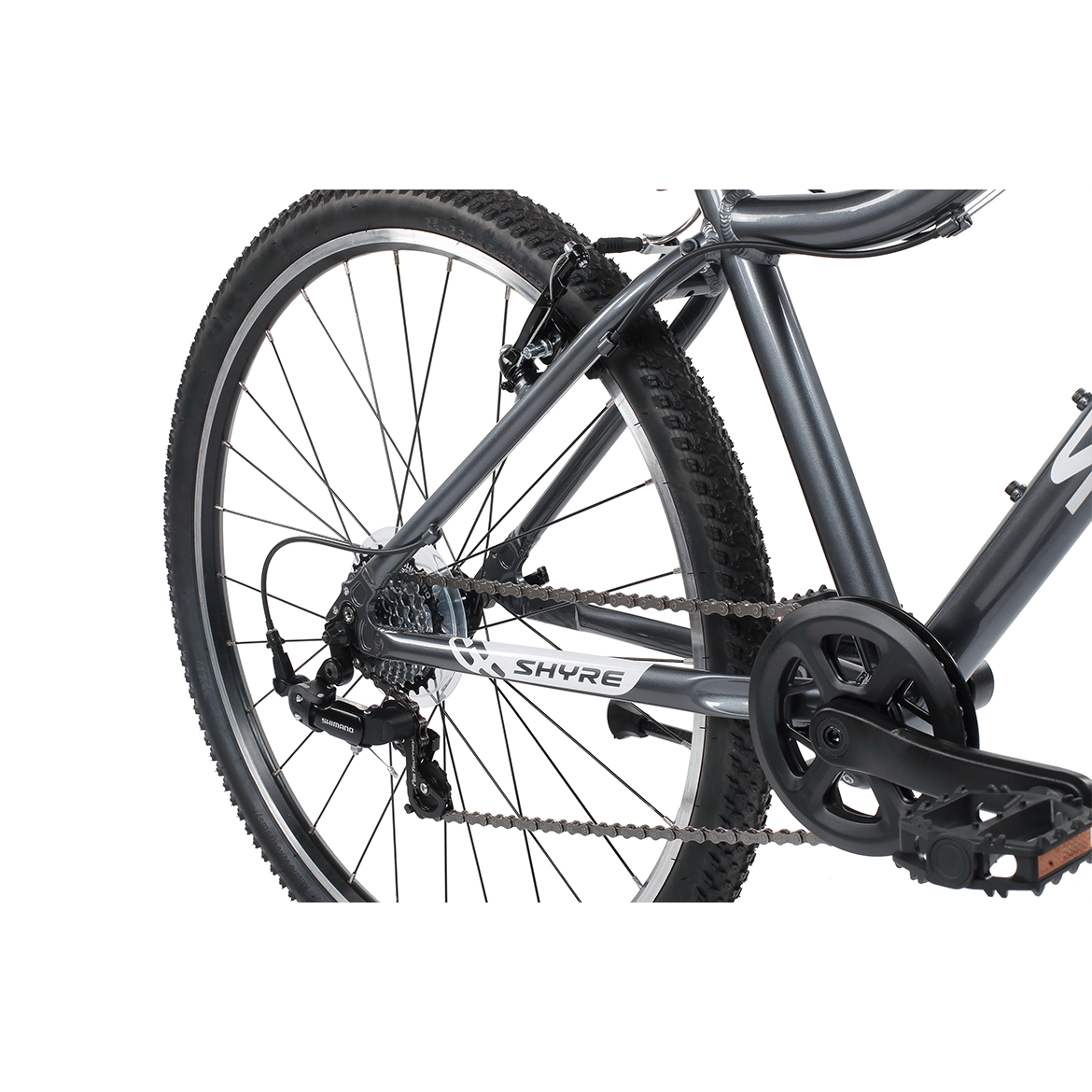 Shyre Hopton 26" Wheels Kids Bike - Grey