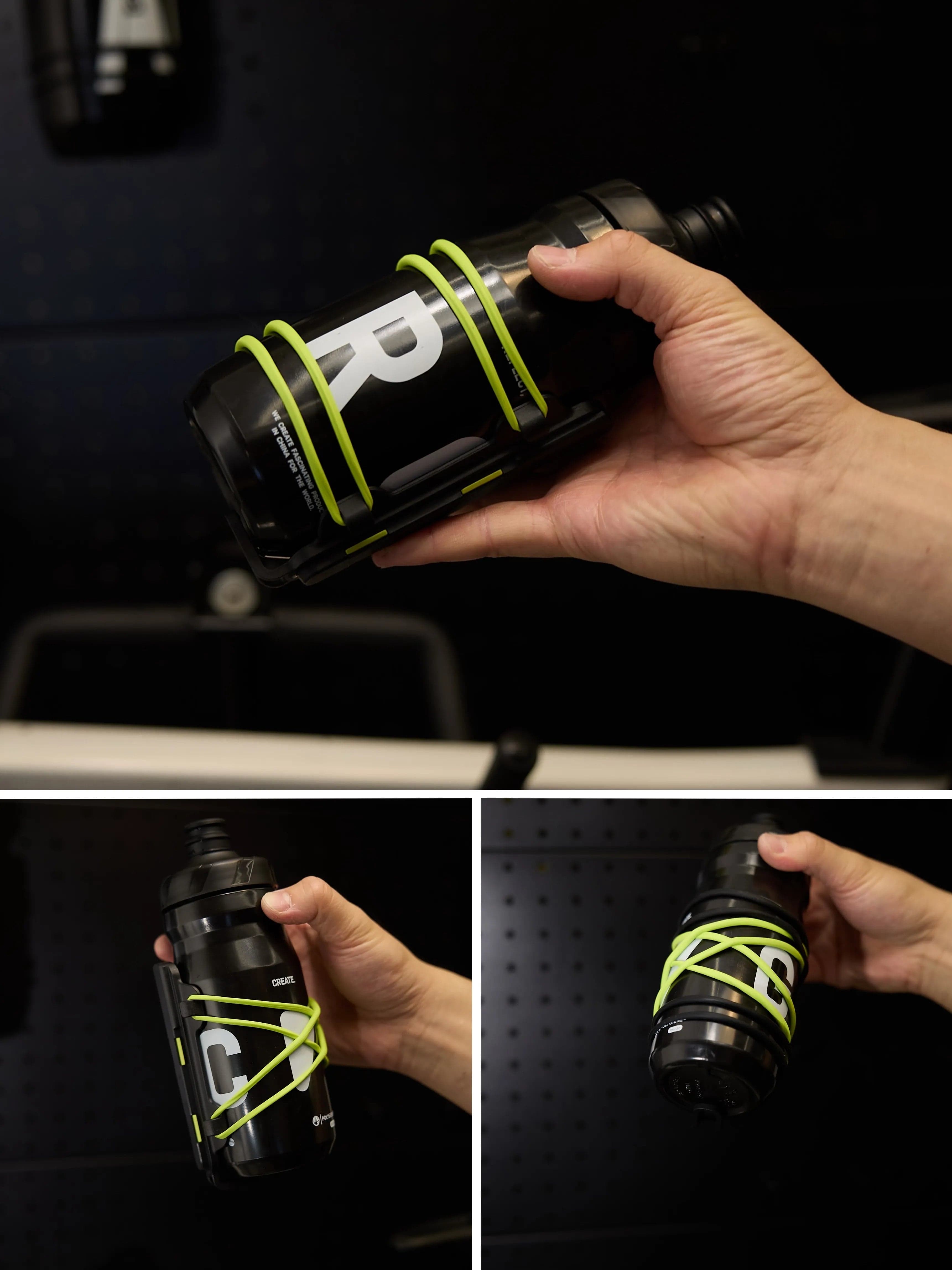 Universal Quick Release Bike Water Bottle Holder (No Bottle)